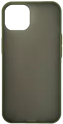 Чохол 1TOUCH Gingle Matte для Apple iPhone 13 Pro Max Green