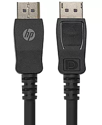 Видеокабель DisplayPort - DisplayPort м1.2 4k 60hz 2m black (DHC-DP01-2M) HP - фото Видеокабель DisplayPort - DisplayPort м1.2 4k 60hz 2m black (DHC-DP01-2M) HP