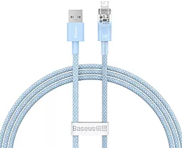 Кабель Baseus Explorer Series USB-A - Lightning 12w 2.4a 1м cable Blue (CATS010003)