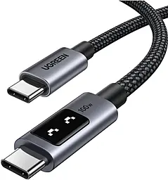 Кабель Ugreen USB Type-C - Type-C 100w 5a 1м PD cable Black (35501) - мініатюра 2 Кабель Ugreen USB Type-C - Type-C 100w 5a 1м PD cable Black (35501) - мініатюра 2
