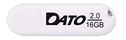 Флешка Dato DS2001 16GB USB 2.0 (DS2001W-16G) White - фото Флешка Dato DS2001 16GB USB 2.0 (DS2001W-16G) White