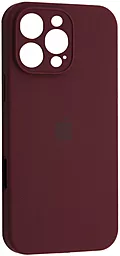 {"ru": "Чехол", "uk": "Чохол"} Silicone Case Full Camera для Apple iPhone 16 Pro Max Plum