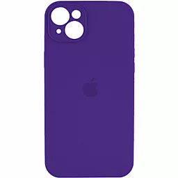 {"ru": "Чехол", "uk": "Чохол"} Silicone Case Full Camera для Apple iPhone 14 Amethist