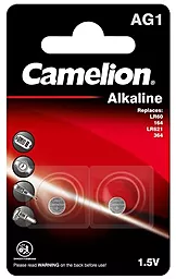 Батарейки Camelion AG1 (LR60) (LR621) (164) 2шт