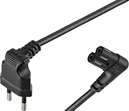 Мережевий кабель Merlion C7 CEE 7/16 0.5M Black (PC-184/2 CEE7/16-C7 CU5) - мініатюра 2