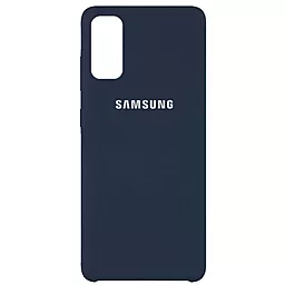 Чохол Epik Silicone Cover (AAA) Samsung G980 Galaxy S20 Midnight blue