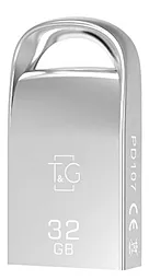Флешка T&G Metal Series 32GB USB 3.0 (TG107-32G3) Silver - фото Флешка T&G Metal Series 32GB USB 3.0 (TG107-32G3) Silver