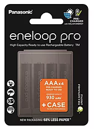 Аккумулятор Panasonic Eneloop AAA 930mAh TipTop 4шт + Сase (BK-4HCDEC4CP) - фото Аккумулятор Panasonic Eneloop AAA 930mAh TipTop 4шт + Сase (BK-4HCDEC4CP)