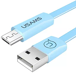 USB Кабель Usams U11 micro USB Cable Blue