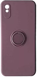 Чехол 1TOUCH Ring Case для Xiaomi Redmi 9A Cherry Purple