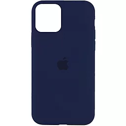 Чехол Silicone Case Full для Apple iPhone 11 Pro Max Deep navy