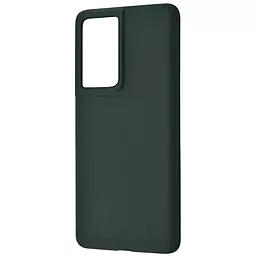 Чехол Wave Full Silicone Cover для Samsung Galaxy S21 Ultra (G998B) Cyprus Green