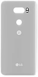 Задняя крышка корпуса LG V30 H930 Original Cloud Silver - фото Задняя крышка корпуса LG V30 H930 Original Cloud Silver