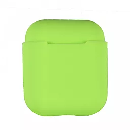 Силіконовий чохол NICHOSI для Apple Airpods 1/2 Green