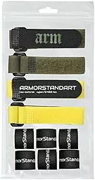 Набор органайзеров 10 шт. ArmorStandart Smart Home-1 Black/Yellow/Khaki (ARM58663)
