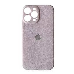 Чехол Apple Alcantara Full Camera Premium iPhone 13 Pro Max Pink