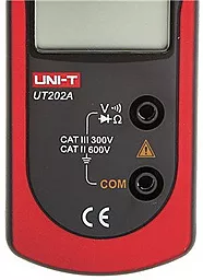 Токовая клешня UNI-T UTM 1202A (UT202A) - миниатюра 4