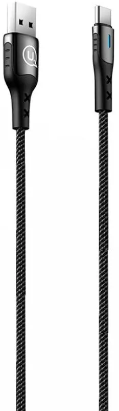 Кабель Usams US-SJ320 U27 USB-A - Type-C 25w 5a 2м cable Black - фото 1