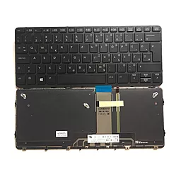Клавиатура для ноутбука HP Pro X2 612 G1 с подсветкой  Black