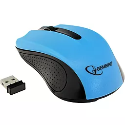 Компьютерная мышка Gembird MUSW-101-B Blue - фото Компьютерная мышка Gembird MUSW-101-B Blue