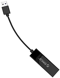Мережева карта ORICO Ethernet USB 3.0 - RJ45 0.1 м Black (UTJ-U3-BK-BP) - мініатюра 2