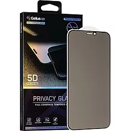 Защитное стекло Gelius Pro 5D Privasy Glass для Apple iPhone 12 Mini Black (2099900822469)