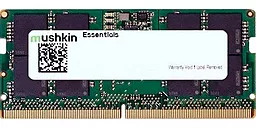 Оперативна пам'ять для ноутбука Mushkin 32 GB SO-DIMM DDR5 4800 MHz Essentials (MES5S480FD32G)