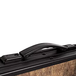 Стол Bo-Camp Woodbine Oval 150x80 cm Black/Wood look (1404230) - миниатюра 6