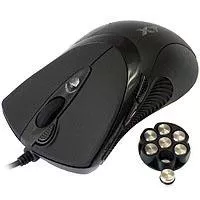 Комп'ютерна мишка A4Tech X-748K Black - фото 3