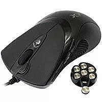 Комп'ютерна мишка A4Tech X-748K Black - мініатюра 3 Комп'ютерна мишка A4Tech X-748K Black - мініатюра 3