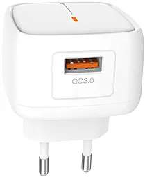 Сетевое зарядное устройство XO L59 18w QC3.0 home charger white - фото Сетевое зарядное устройство XO L59 18w QC3.0 home charger white