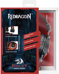 Навушники Redragon Ridley Black/Red - мініатюра 8