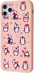 Чохол Wave Fancy Penguins Apple iPhone 11 Pro Max Pink Sand