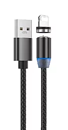 Кабель USB Havit HV-CB6163 Magnetic USB Lightning Cable Black