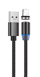 Кабель Havit HV-CB6163 Magnetic USB-A - Lightning 10w 1м cable Black