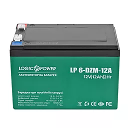 Акумуляторна батарея Logicpower 12V 12Ah AGM (LP3536 / 6-DZM-12)