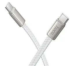 Кабель Hoco X125 Exceso USB Type-C - Type-C 60w 3a 1м PD cable White - фото Кабель Hoco X125 Exceso USB Type-C - Type-C 60w 3a 1м PD cable White