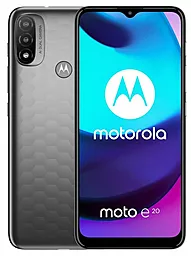 Мобільний телефон Motorola Moto E20 2/32GB Dual Sim  Graphite Gray (TKOMOTSZA0096)