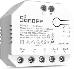 Розумний 2-полюсний перемикач Sonoff Wi-Fi (HS082321) - мініатюра 3