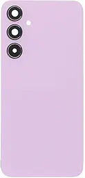 Задняя крышка корпуса Samsung Galaxy A55 A556 со стеклом камеры, Original Lilac - фото Задняя крышка корпуса Samsung Galaxy A55 A556 со стеклом камеры, Original Lilac