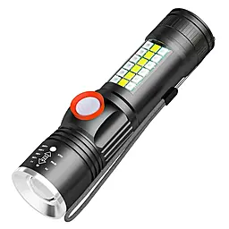 Фонарик аккумуляторный Bailong Police SY-1903C-P50+SMD+RGB Alarm
