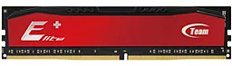 Оперативная память Team Elite Plus DDR3 4GB 1600MHz (TPRD34G1600HC11BK) OEM	 Red