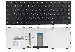 Клавиатура для ноутбука Lenovo IdeaPad G40-30 G40-45 G40-70 G40-75 Z40-70 Z40-75 Flex 2-14 подсветка 25215661 Original черная