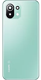 Задняя крышка корпуса Xiaomi Mi 11 Lite / Mi 11 Lite 5G / 11 Lite 5G NE со стеклом камеры Original Mint Green