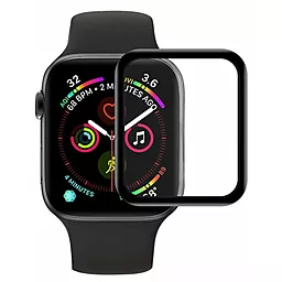 Захисне скло 10D PET+ PMMA for Apple Watch 7 41 mm black