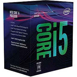 Процесор Intel Core i5-8600K BOX (BX80684I58600K) Без кулера