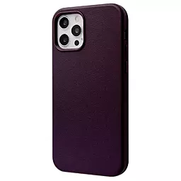 Чехол Wave Premium Leather Edition Case with MagSafe для Apple iPhone 13 Pro Dark Cherry