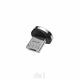 Адаптер Baseus USB-A - micro USB Zinc Magnetic Safe Magnetic Suction Head (CAMXC-M01) - фото Адаптер Baseus USB-A - micro USB Zinc Magnetic Safe Magnetic Suction Head (CAMXC-M01)