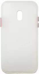 Чехол 1TOUCH Gingle Matte Xiaomi Redmi 8A White/Red