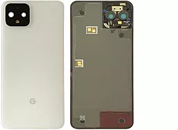 Задняя крышка корпуса Google Pixel 4 XL со стеклом камеры Clearly White